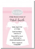 Sweet Little Lady - Baby Shower Petite Invitations