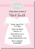 Sweet Little Lady - Baby Shower Invitations
