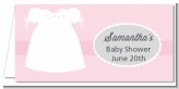 Sweet Little Lady - Personalized Baby Shower Place Cards