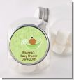 Sweet Pea African American Girl - Personalized Baby Shower Candy Jar thumbnail