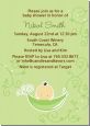 Sweet Pea Asian Boy - Baby Shower Invitations thumbnail