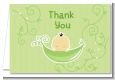 Sweet Pea Asian Boy - Baby Shower Thank You Cards thumbnail