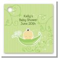 Sweet Pea Asian Boy - Personalized Baby Shower Card Stock Favor Tags thumbnail