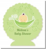 Sweet Pea Asian Girl - Personalized Baby Shower Centerpiece Stand