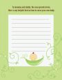 Sweet Pea Asian Girl - Baby Shower Notes of Advice thumbnail