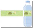 Sweet Pea Asian Girl - Personalized Baby Shower Water Bottle Labels thumbnail