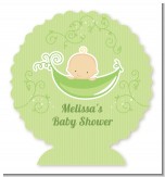 Sweet Pea Caucasian Boy - Personalized Baby Shower Centerpiece Stand