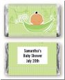 Sweet Pea Hispanic Girl - Personalized Baby Shower Mini Candy Bar Wrappers thumbnail