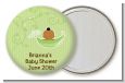 Sweet Pea African American Boy - Personalized Baby Shower Pocket Mirror Favors thumbnail