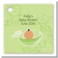 Sweet Pea Hispanic Boy - Personalized Baby Shower Card Stock Favor Tags thumbnail