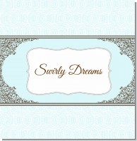 Light Blue & Grey Bridal Theme