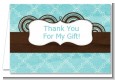 Teal & Brown - Graduation Party Thank You Cards thumbnail
