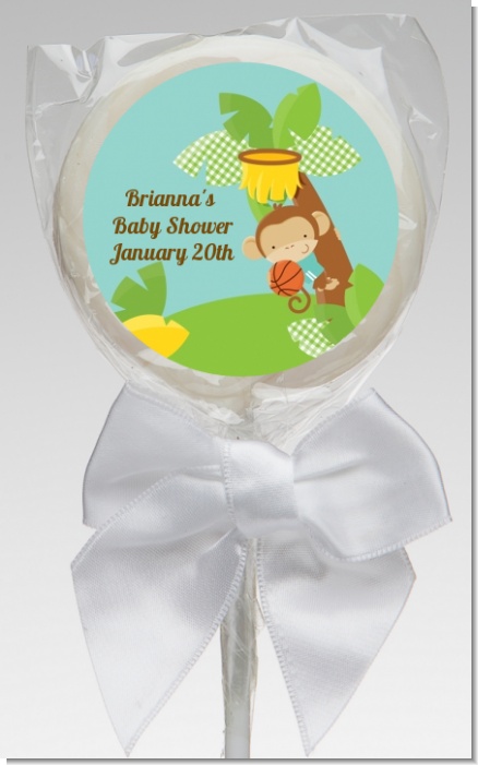 Team Safari - Personalized Baby Shower Lollipop Favors