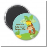Team Safari - Personalized Baby Shower Magnet Favors