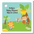 Team Safari - Personalized Baby Shower Card Stock Favor Tags thumbnail
