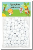 Team Safari - Custom Baby Shower Treat Bag Topper