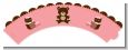 Teddy Bear Pink - Baby Shower Cupcake Wrappers thumbnail