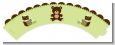 Teddy Bear Neutral - Baby Shower Cupcake Wrappers thumbnail
