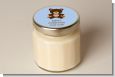 Teddy Bear Blue - Baby Shower Personalized Candle Jar thumbnail