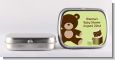 Teddy Bear Neutral - Personalized Baby Shower Mint Tins thumbnail