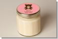 Teddy Bear Pink - Baby Shower Personalized Candle Jar thumbnail