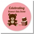 Teddy Bear Pink - Personalized Baby Shower Table Confetti thumbnail