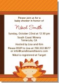 Little Turkey Girl - Baby Shower Invitations