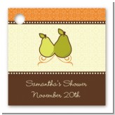 The Perfect Pair - Personalized Bridal Shower Card Stock Favor Tags