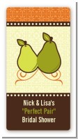 The Perfect Pair - Custom Rectangle Bridal Shower Sticker/Labels