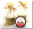 Tractor Truck Pink - Baby Shower Gold Tin Candle Favors thumbnail