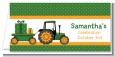 Tractor Truck - Personalized Baby Shower Place Cards thumbnail