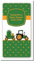 Tractor Truck - Custom Rectangle Baby Shower Sticker/Labels