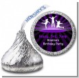 Trampoline - Hershey Kiss Birthday Party Sticker Labels thumbnail