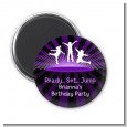 Trampoline - Personalized Birthday Party Magnet Favors thumbnail