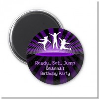 Trampoline - Personalized Birthday Party Magnet Favors
