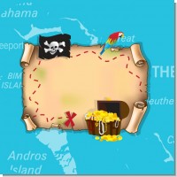 Pirate Treasure Map Birthday Party Theme