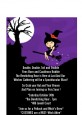 Trendy Witch - Halloween Petite Invitations thumbnail