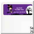 Trendy Witch - Halloween Return Address Labels thumbnail