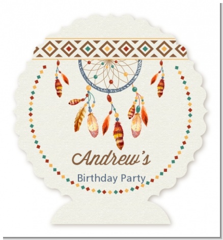 Dream Catcher - Personalized Birthday Party Centerpiece Stand