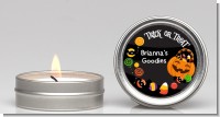 Trick or Treat Candy - Halloween Candle Favors
