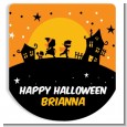 Trick or Treat - Personalized Hand Sanitizer Sticker Labels thumbnail
