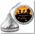 Trick or Treat - Hershey Kiss Halloween Sticker Labels thumbnail