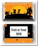 Trick or Treat - Personalized Halloween Mini Candy Bar Wrappers