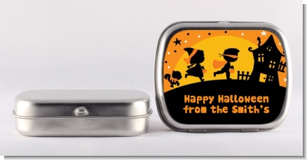 Trick or Treat - Personalized Halloween Mint Tins