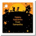 Trick or Treat - Personalized Halloween Card Stock Favor Tags thumbnail