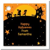 Trick or Treat - Personalized Halloween Card Stock Favor Tags