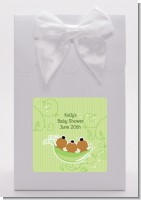 Triplets Three Peas in a Pod African American - Baby Shower Goodie Bags