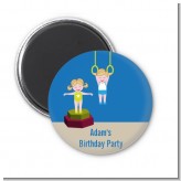 Tumble Gym - Personalized Birthday Party Magnet Favors