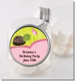 Turtle Girl - Personalized Birthday Party Candy Jar