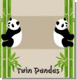 Twin Pandas Baby Shower Theme thumbnail